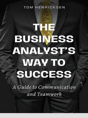 cover image of The Business Analyst's Way to Success